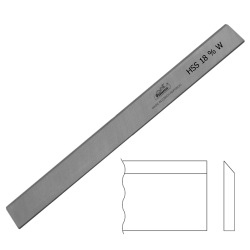 Hoblovací nůž 100×30×3 mm HSS 18%W PILANA