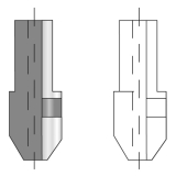 Redukční hlavička GUHDO d2,0 mm, stopka S10