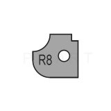 VBD pro frézu RH+ K/K 57401, sdružený rádius konkáv-konvex, R8