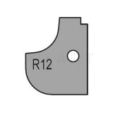 VBD pro frézu RH+ K/K 57402, sdružený rádius konkáv-konvex, R12