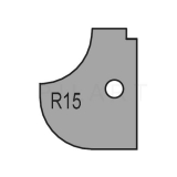 VBD pro frézu RH+ K/K 57402, sdružený rádius konkáv-konvex, R15