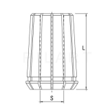 Upínací kleština GUHDO 462E (DIN 6388) S12×52 mm