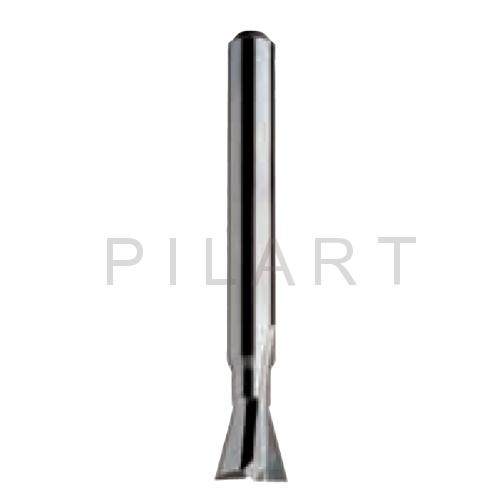 Fréza stopková rybinová, úhel 19°, ? 9,5×7,3 mm, Z2, S6 mm, typ C718, W3, CMT