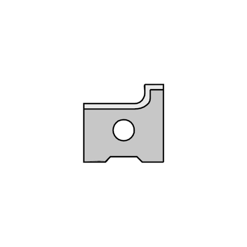 VBD LEUCO 15,0×14,5×2,0 mm (fréza rádiusová horní) R2,0 mm
