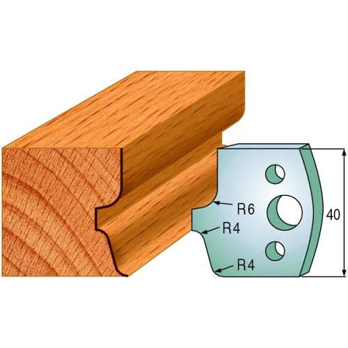 Profilový nůž 40×4 mm, profil č. 041