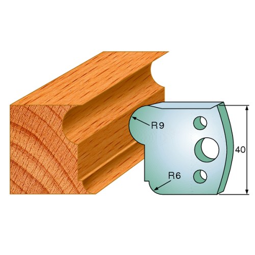 Profilový nůž 40×4 mm, profil č. 055