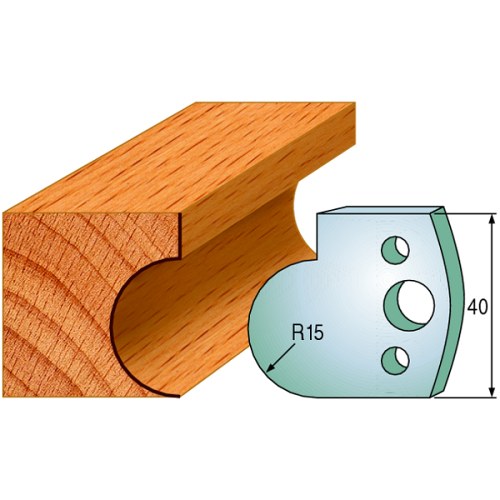 Profilový nůž 40×4 mm, profil č. 065