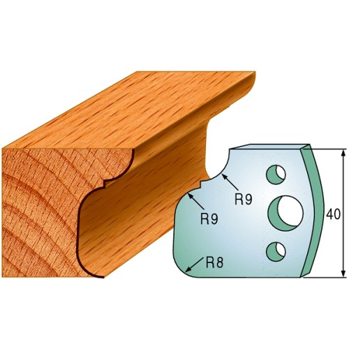 Profilový nůž 40×4 mm, profil č. 068