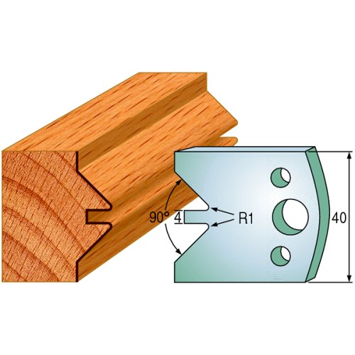 Profilový nůž 40×4 mm, profil č. 071