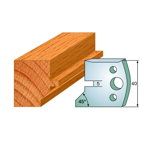 Profilový nůž 40×4 mm, profil č. 083