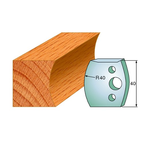 Profilový nůž 40×4 mm, profil č. 087