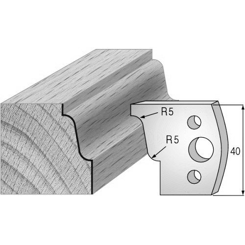 Omezovač 40×4 mm, profil č. 031