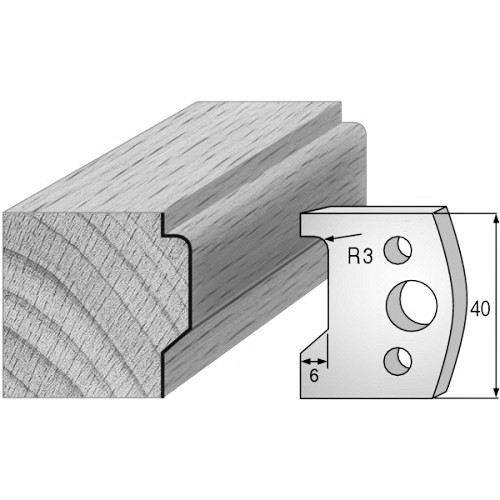 Omezovač 40×4 mm, profil č. 032