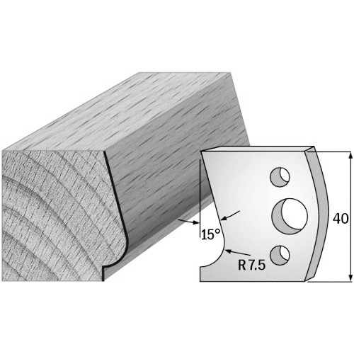 Omezovač 40×4 mm, profil č. 038