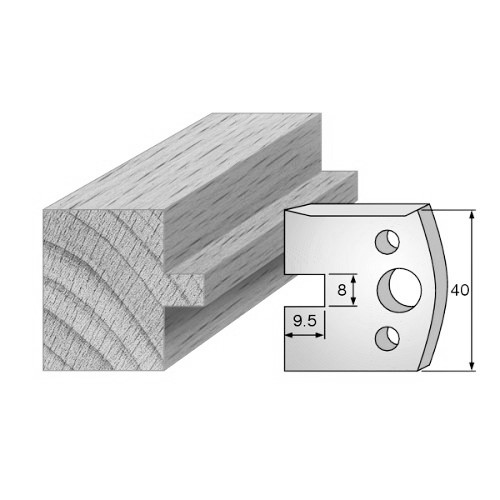 Omezovač 40×4 mm, profil č. 095