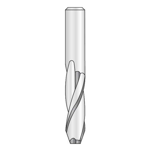 Spirálová fréza GUHDO 12×56×110 mm, S12, Z2, POZ., RH