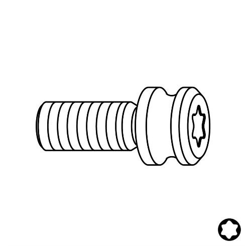 Šroub WEEKE - M5x11,5x17 mm, CMT