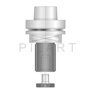 Upínací trn GUHDO HSK 63F 30×40 mm, DKN 8×2