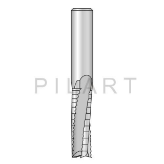 HM spirálová fréza GUHDO hrubovací 14×52×110 mm, S14, Z3, POZ., RH