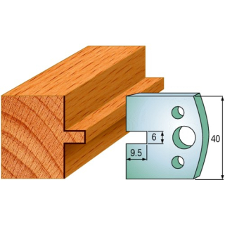 Profilový nůž 40×4 mm, profil č. 017