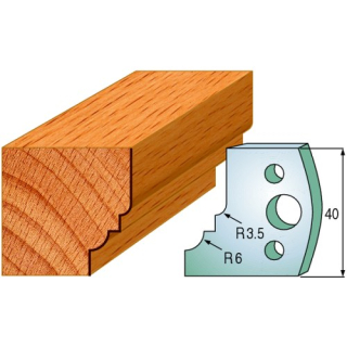 Profilový nůž 40×4 mm, profil č. 019