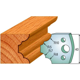 Profilový nůž 40×4 mm, profil č. 022