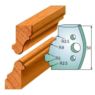 Profilový nůž 50×4 mm, profil č. 558