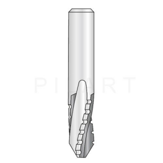 Spirálová fréza GUHDO hrubovací 16×51×120 mm, S16, Z2, POZ., RH